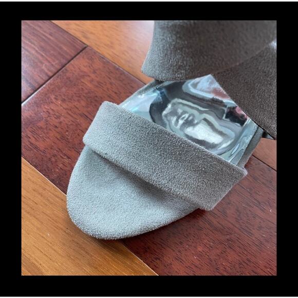 CARLOS SANTANA Women's Laura Strappy Heeled Sandals 8M Tan Suede Fabric - Picture 10 of 11